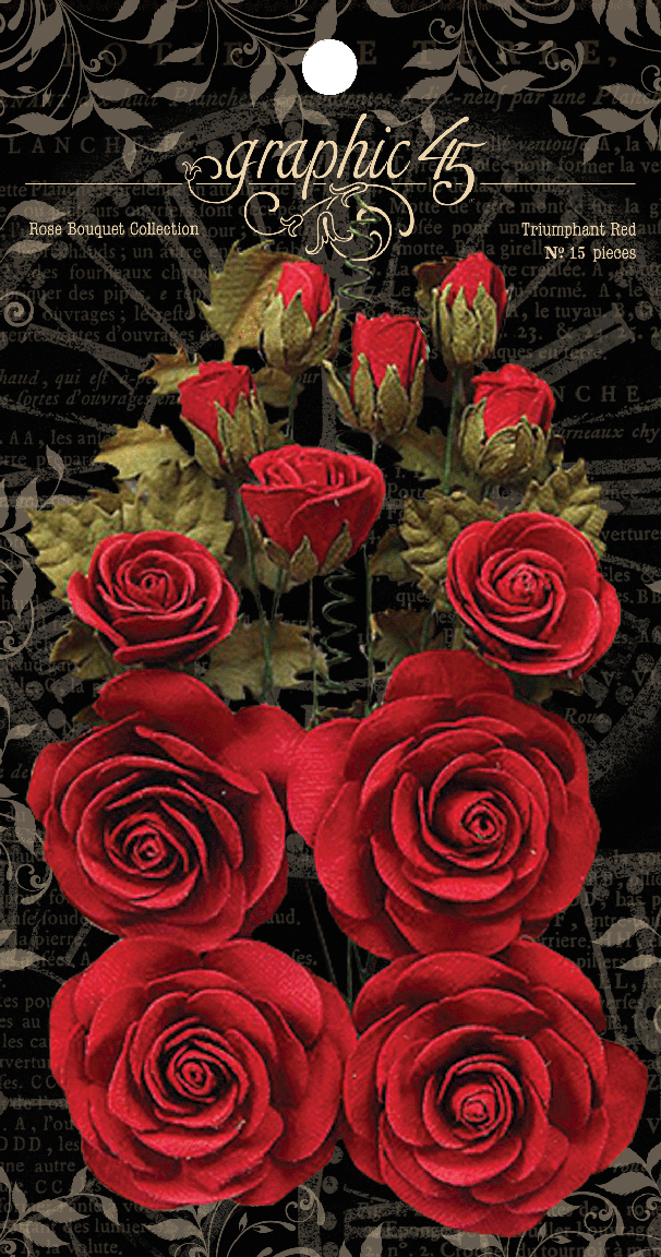 Red Paper Roses