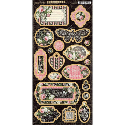 Elegance Chipboard - Graphic 45*