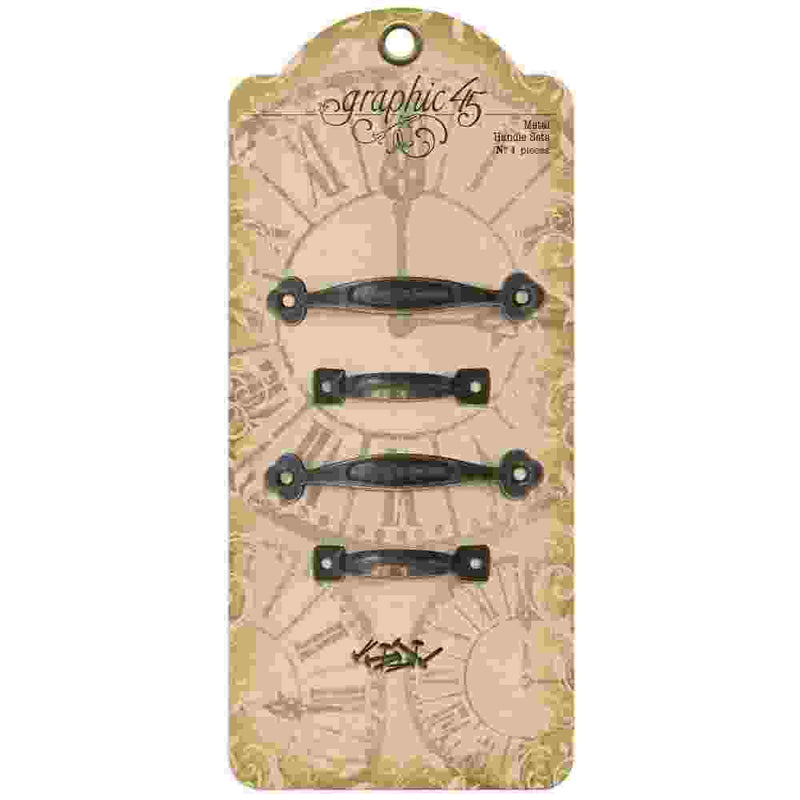 Metal Handle Sets - Staples - Graphic 45*