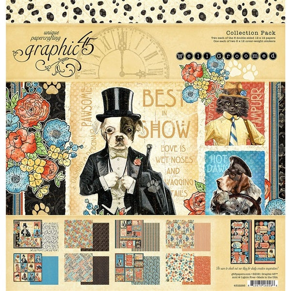 Well Groomed 12" x 12" Collection Pack - Graphic 45
