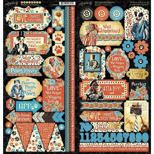 Well Groomed Stickers - Graphic 45