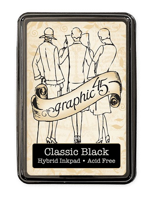 Classic Black Inkpad - Graphic 45