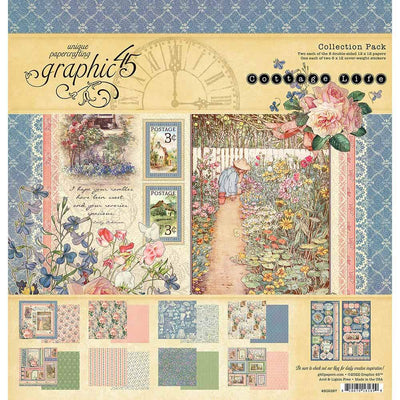 Graphic 45 Catch of the Day 12 x 12 Collection Paper Pack – Legacy Paper  Arts