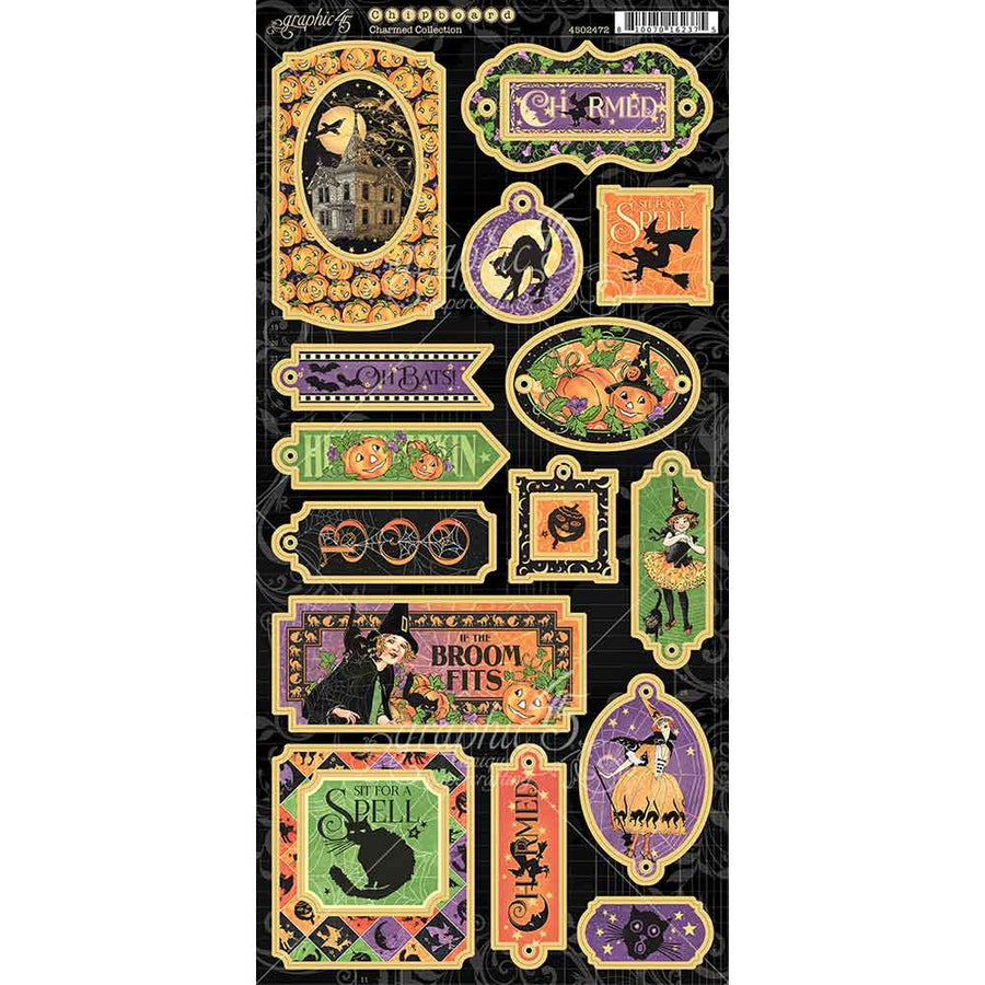 Charmed Chipboard - Graphic 45