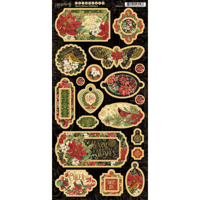 Warm Wishes Chipboard - Graphic 45