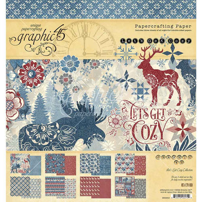 Let's Get Cozy 8" x 8" Pack - Graphic 45