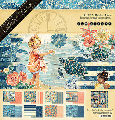 Collector's Edition 12" x 12" Pack with Stickers -Sun Kissed Collection- Graphic 45