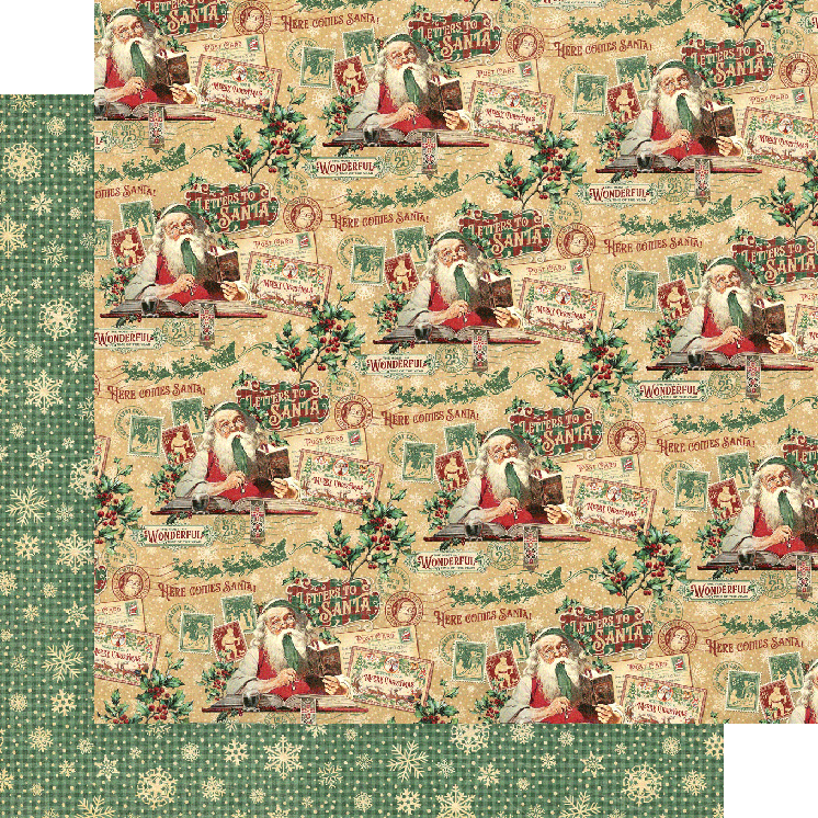 Letters to Santa 12x12 Collection Pack with Stickers - Graphic 45