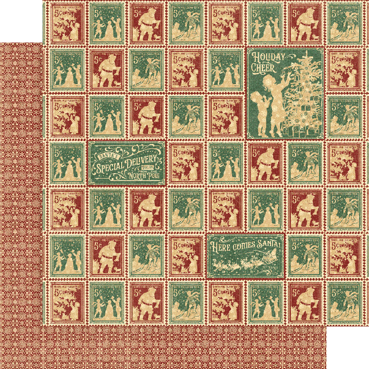 Letters to Santa 12x12 Collection Pack with Stickers - Graphic 45