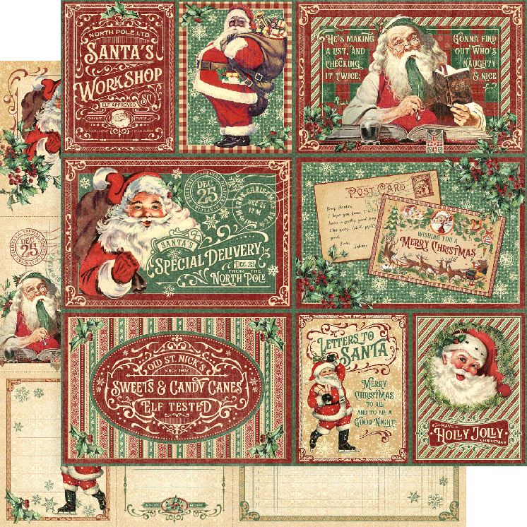 Letters to Santa 12x12 Collection Pack with Stickers - Graphic 45