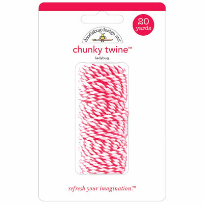 Ladybug Chunky Twine - Doodlebug