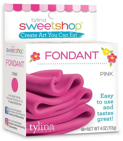 Pink Fondant, 4 oz - Sweetshop - Clearance