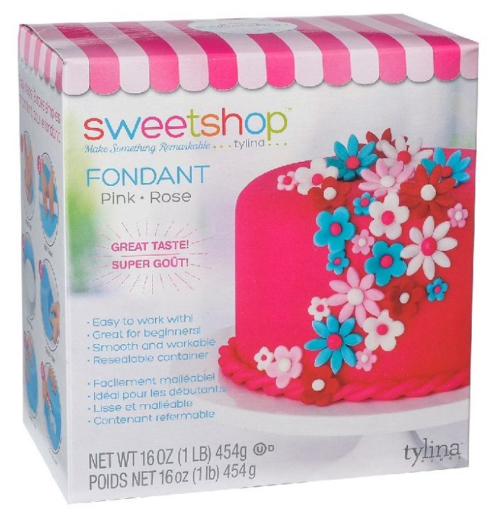 Pink Fondant, 1 lb - Sweetshop - Clearance