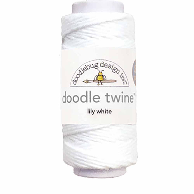 Lily White Doodle Twine - Doodlebug