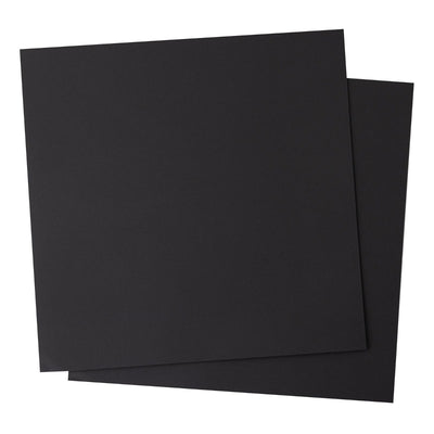 Foundations Media Black Paper Pad, 12x12 - Vicki Boutin - American Crafts
