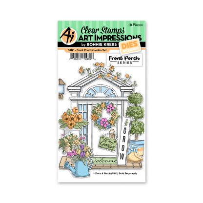 Garden Clear Stamps - Bonnie Krebs - Front Porch Collection- Art Impressions