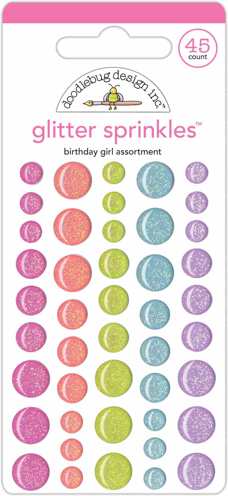 Birthday Girl Assortment Glitter Sprinkles