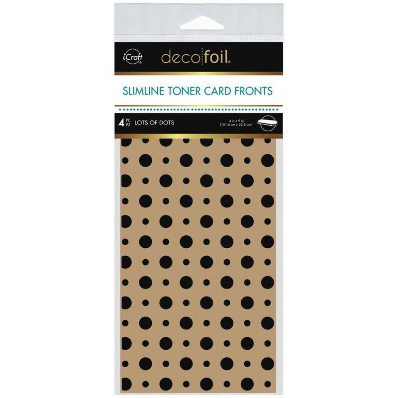 Kraft Slimline Toner Sheets, Lots of Dots - Deco Foil - Therm-O-Web - Clearance