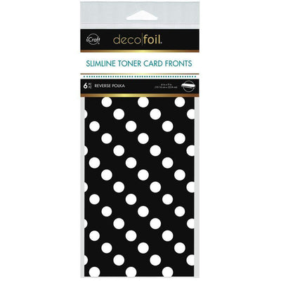 Slimline Toner Sheets, Reverse Polka - Deco Foil - Therm-O-Web