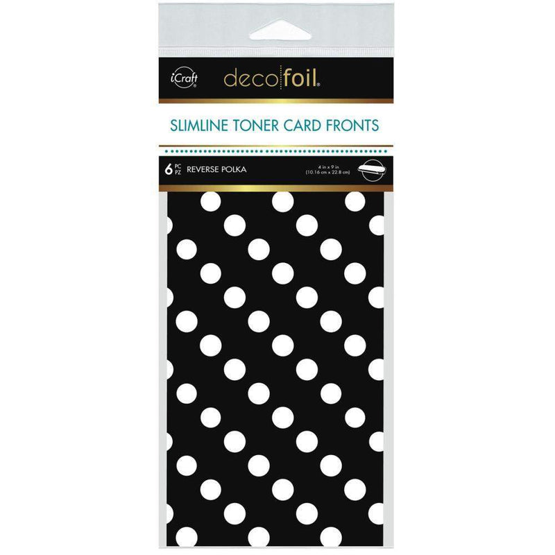 Slimline Toner Sheets, Reverse Polka - Deco Foil - Therm-O-Web