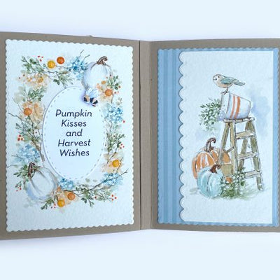 Harvest Scenes Clear Stamps - Watercolor Journal Collection - Art Impressions
