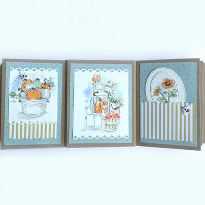 Harvest Scenes Clear Stamps - Watercolor Journal Collection - Art Impressions