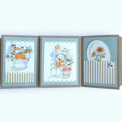 Harvest Scenes Clear Stamps - Watercolor Journal Collection - Art Impressions