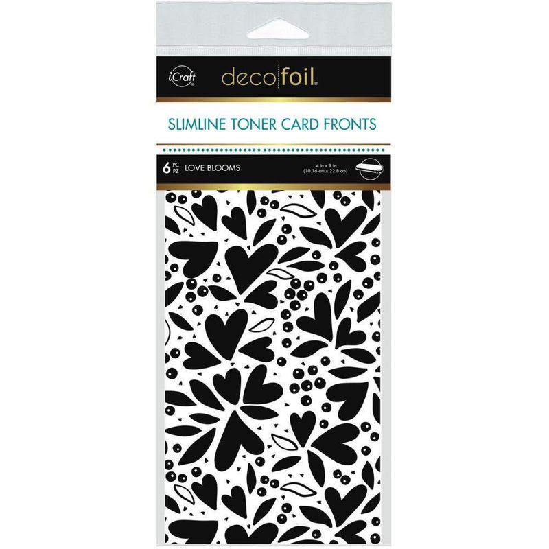 Slimline Toner Sheets, Love Blooms - Deco Foil - Therm-O-Web