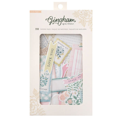 Paperie Pack  - Gingham Garden Collection - Crate Paper