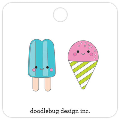Summer Treats Collectible Pins - Seaside Summer - Doodlebug