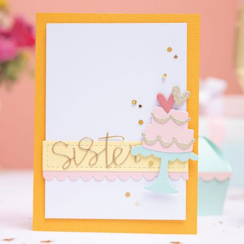 Fabulous Family Names Thinlits Die Set - Sizzix