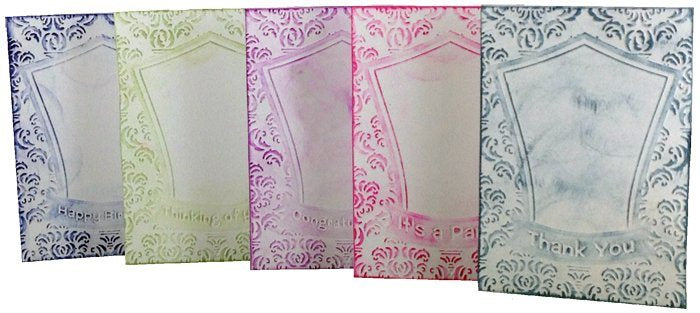 Banners Interchangeable Embossing Folder with 5 Inserts by CGull