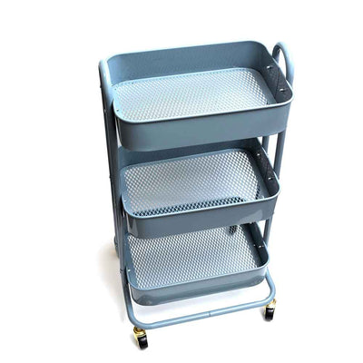 Steel Blue Medium Storage Cart - A La Cart - We R Memory Keepers