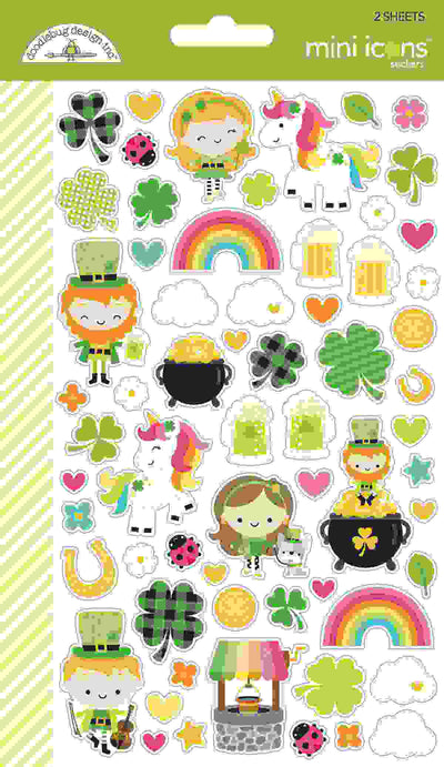 Lots O' Luck Mini Icons Stickers