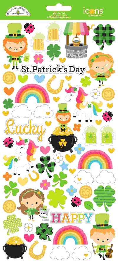 Lots O' Luck Icons Stickers