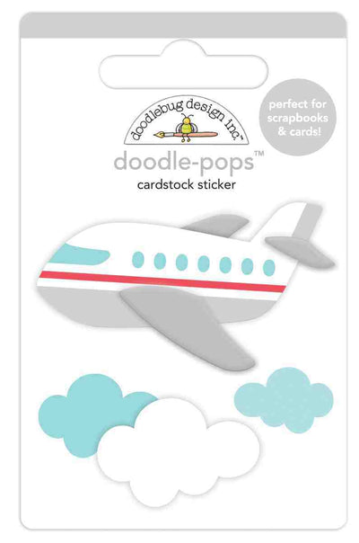 Jet Set Doodle-Pops - I Heart Travel - Doodlebug Design