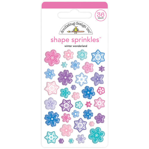 Winter Wonderland Shape Sprinkles - Doodlebug Design