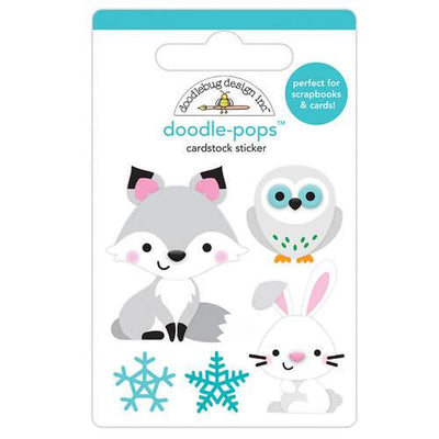 Foxy & Friends Doodle-Pops - Winter Wonderland - Doodlebug Design