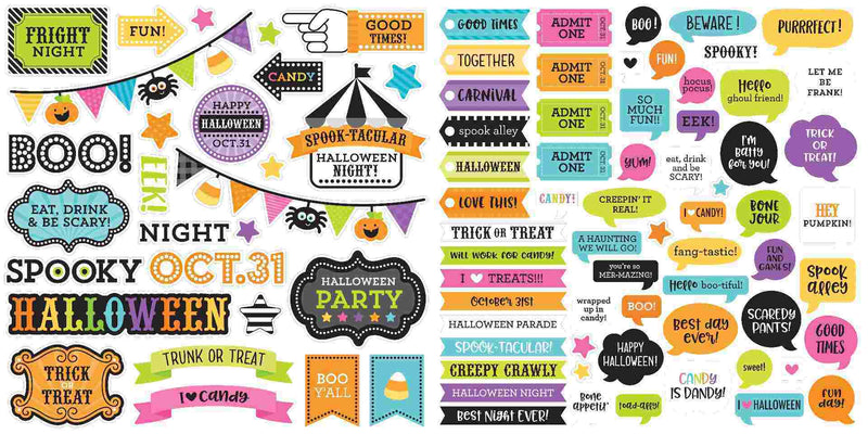 Candy Carnival Chit Chat - Doodlebug Design - Clearance