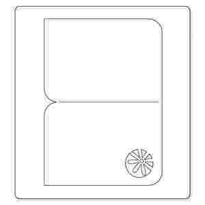 Card with Flower Bigz Die-Let It Bloom-Stu Kilgour-Sizzix