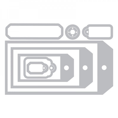 Tag Collection Framelits Die Set - Tim Holtz - Sizzix*