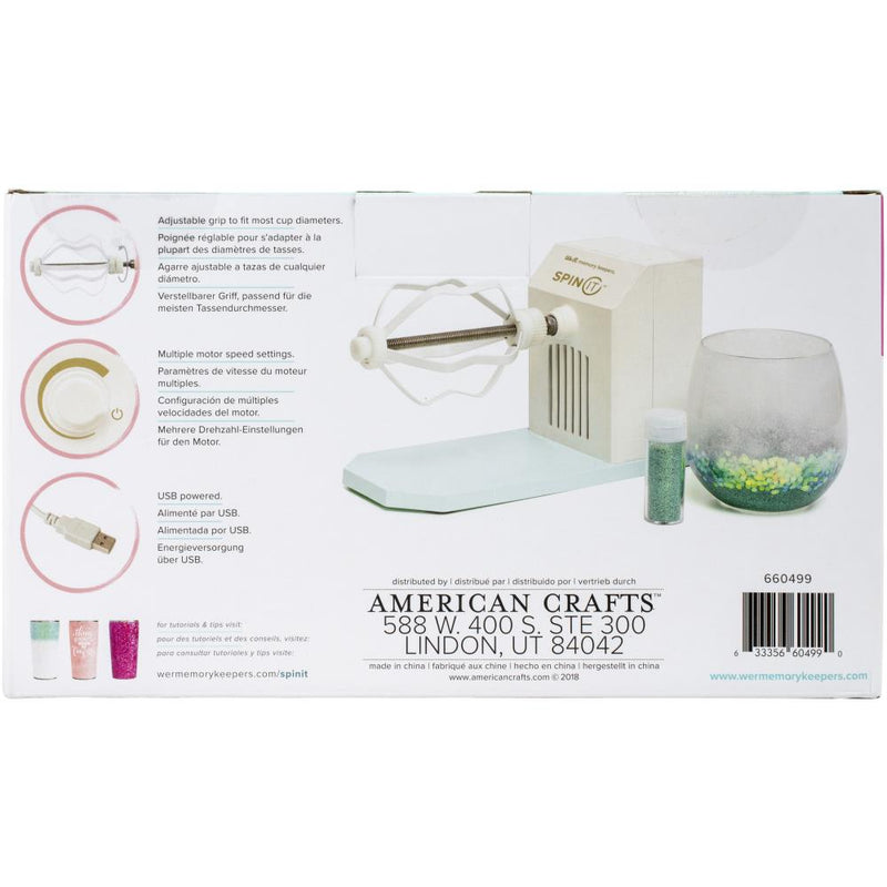 Spin IT Motorized Rotary Drying Tool - We R Memory Keepers - Clearance