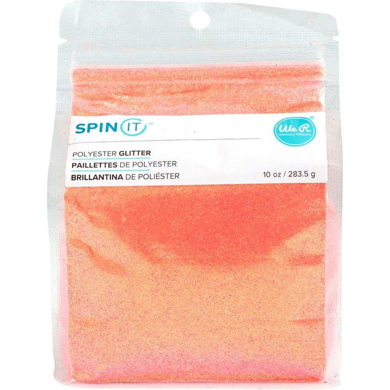 Coral Extra Fine Glitter - Spin IT - We R Memory Keepers - Clearance