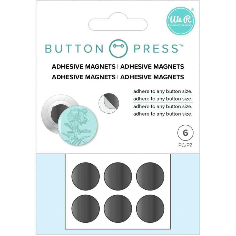 We R Memory Keepers Button Press Adhesive Magnets