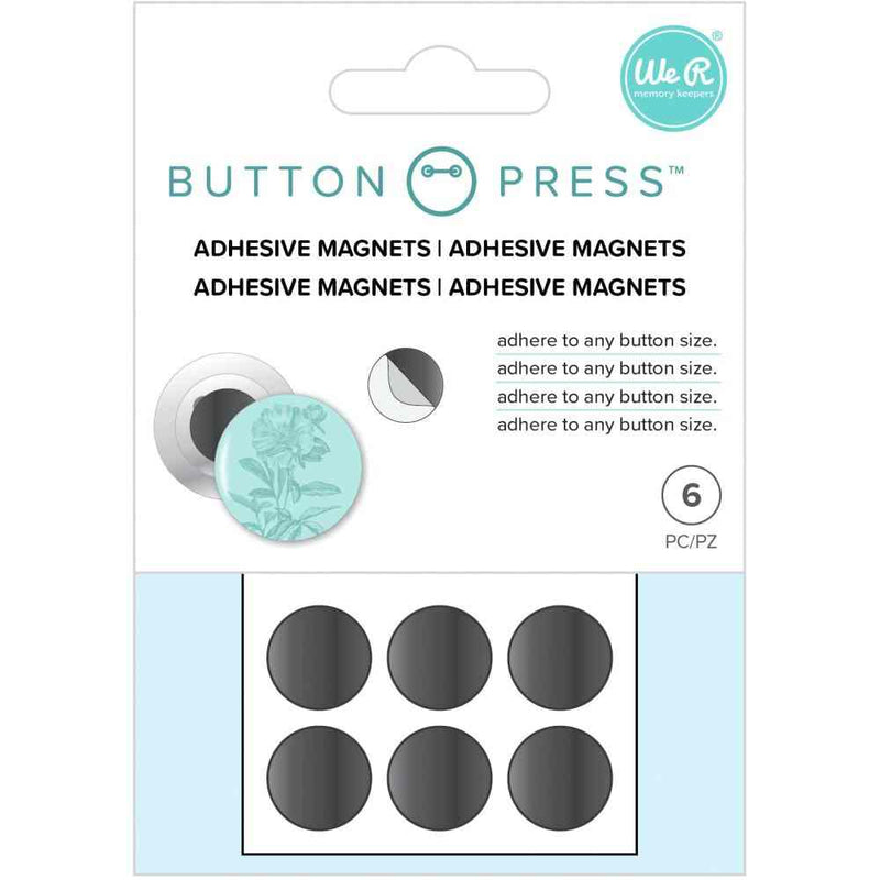 Adhesive Magnets - Button Press - We R Memory Keepers*
