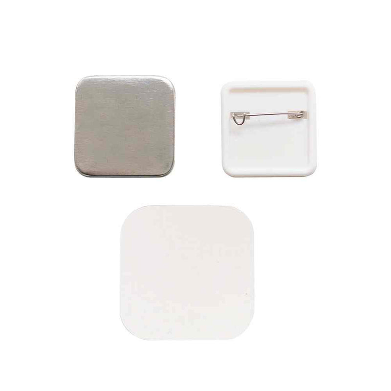 Square Button Pieces - Button Press - We R Memory Keepers