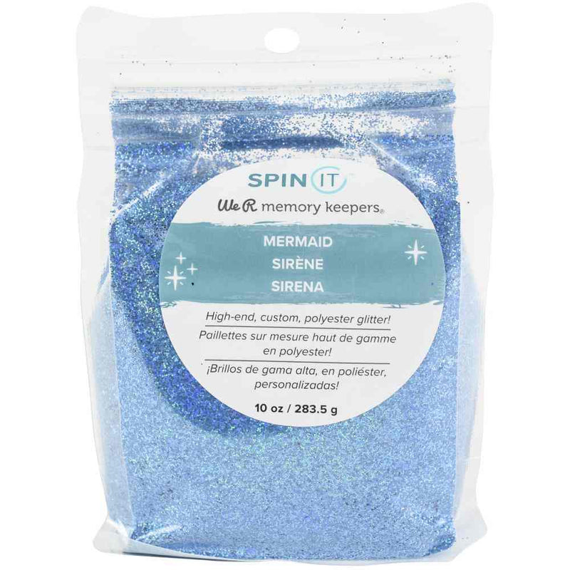 Mermaid Blue Fine Glitter - Spin IT - We R Memory Keepers