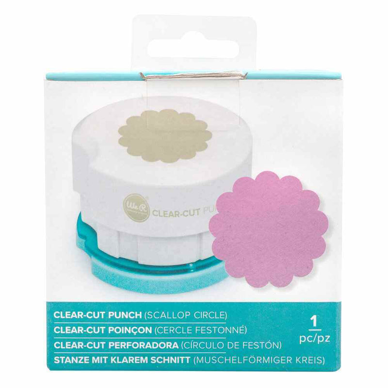 Scallop Circle Clear-Cut Punch (2") - We R Memory Keepers*