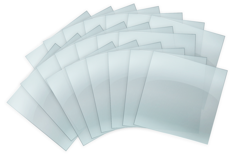 Mold Press Clear Plastic Sheets Value Pack (40 Sheets) - We R Memory Keepers - Clearance
