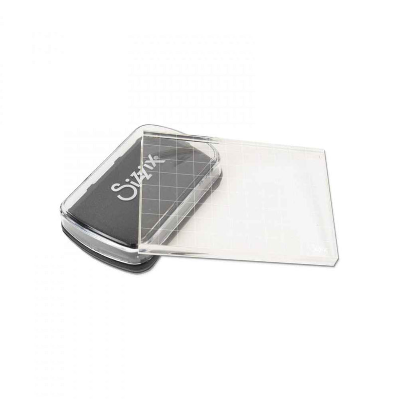 Ink Pad (Black) & Acrylic Block - Making Essential - Sizzix - Clearance
